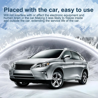 Electromagnetic Wave Snow Removal & Anti-Freezing Device for Cars